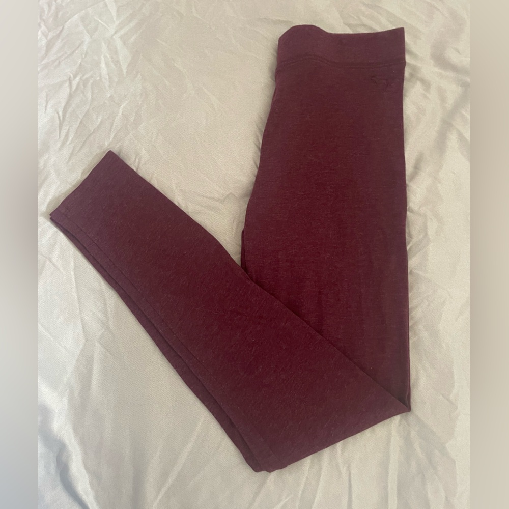 Victoria’s Secret (PINK) Red Maroon Leggings, Size S